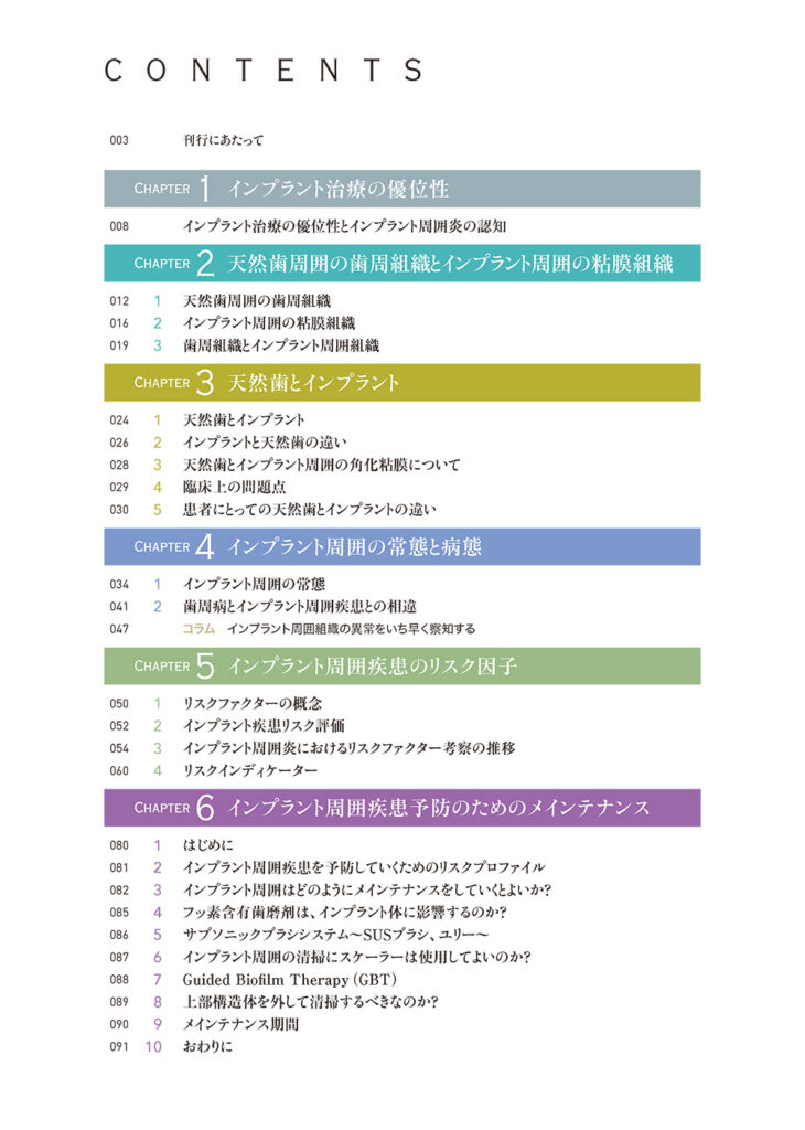 インプラント周囲疾患 診断・予防・対処法